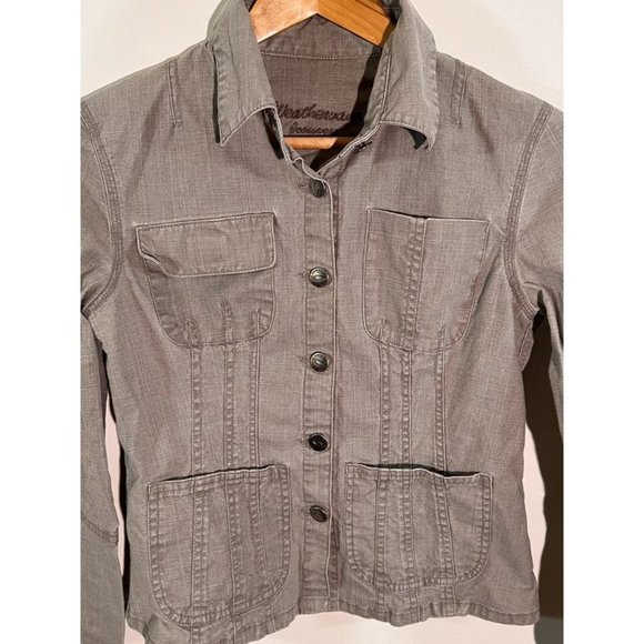 Vintage Weathervane Khaki Jacket Size Small Junior - Picture 2 of 10